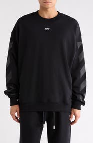 Off-White Cornely Diagonal Skate Graphic Sweatshirt