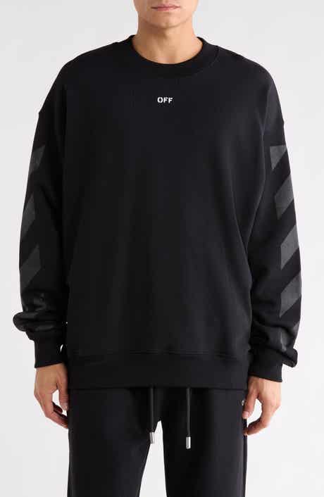Off-White Cornely Diagonal Skate Graphic Sweatshirt