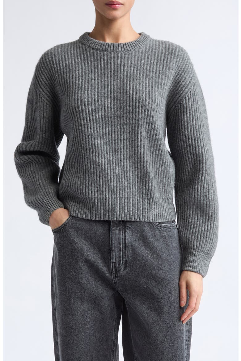 Wool Crop Sweater, Main, color, KOALA