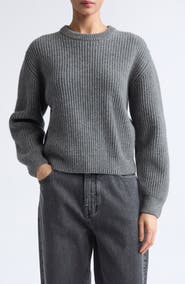 Jil Sander Wool Crop Sweater