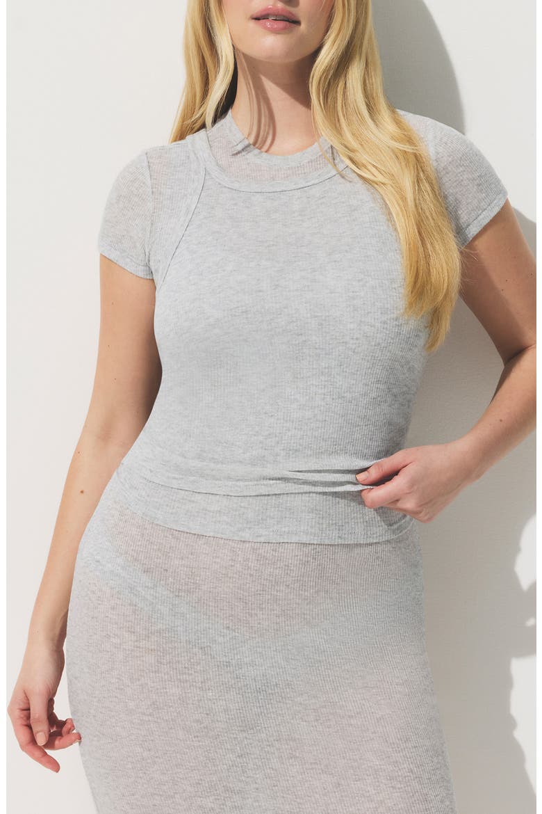 Sheer Rib Tank, Main, color, LIGHT HEATHER GREY