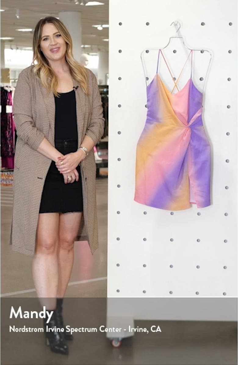 Jane Ombré Stripe Minidress, sales video thumbnail