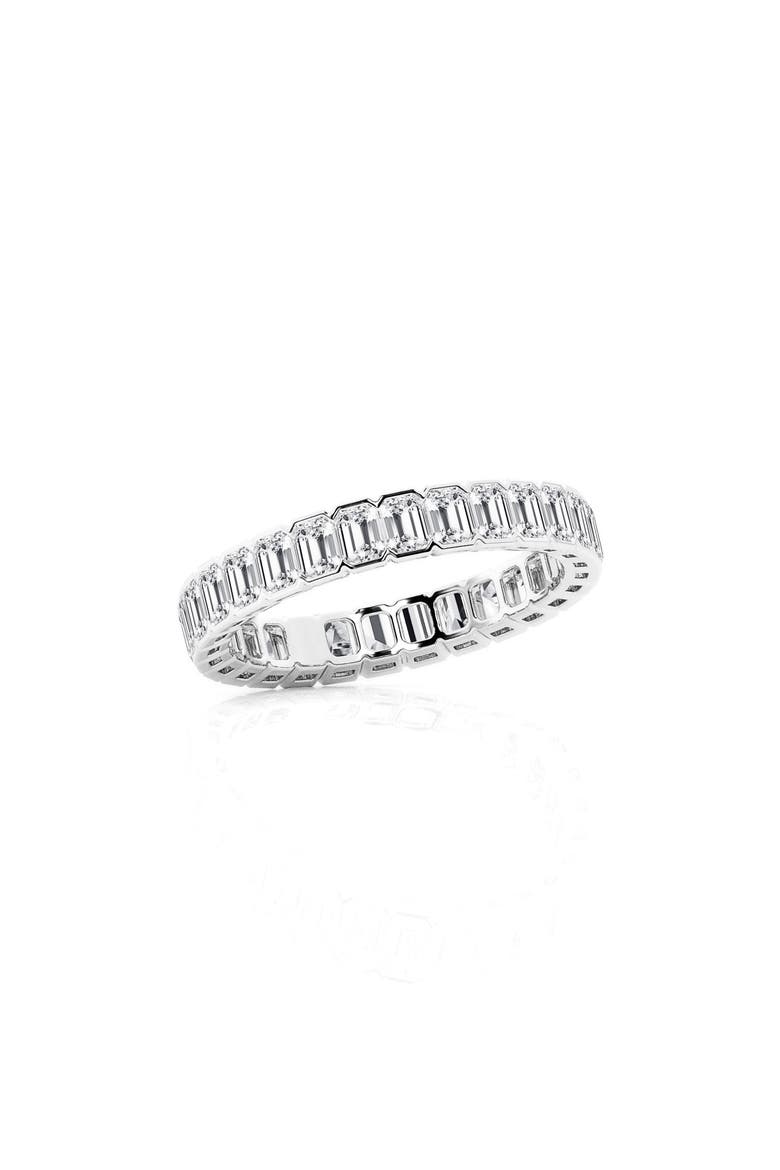 Badgley Mischka Collection Emerald Cut Lab Created Diamond Infinity ...