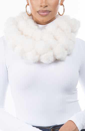 MARCUS ADLER Faux Fur Infinity Scarf
