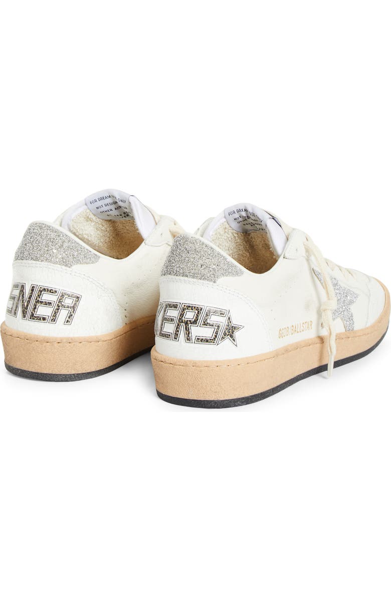 Golden Goose Ball Star Low Top Sneaker, Alternate, color, White/ Silver