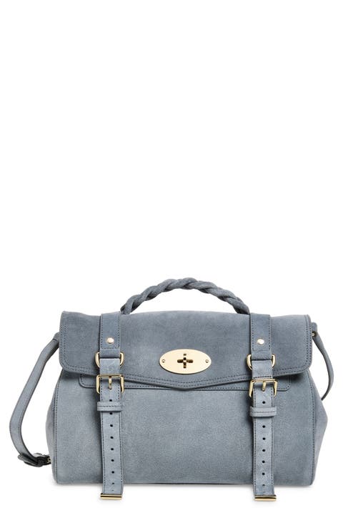 Alexa Suede Satchel