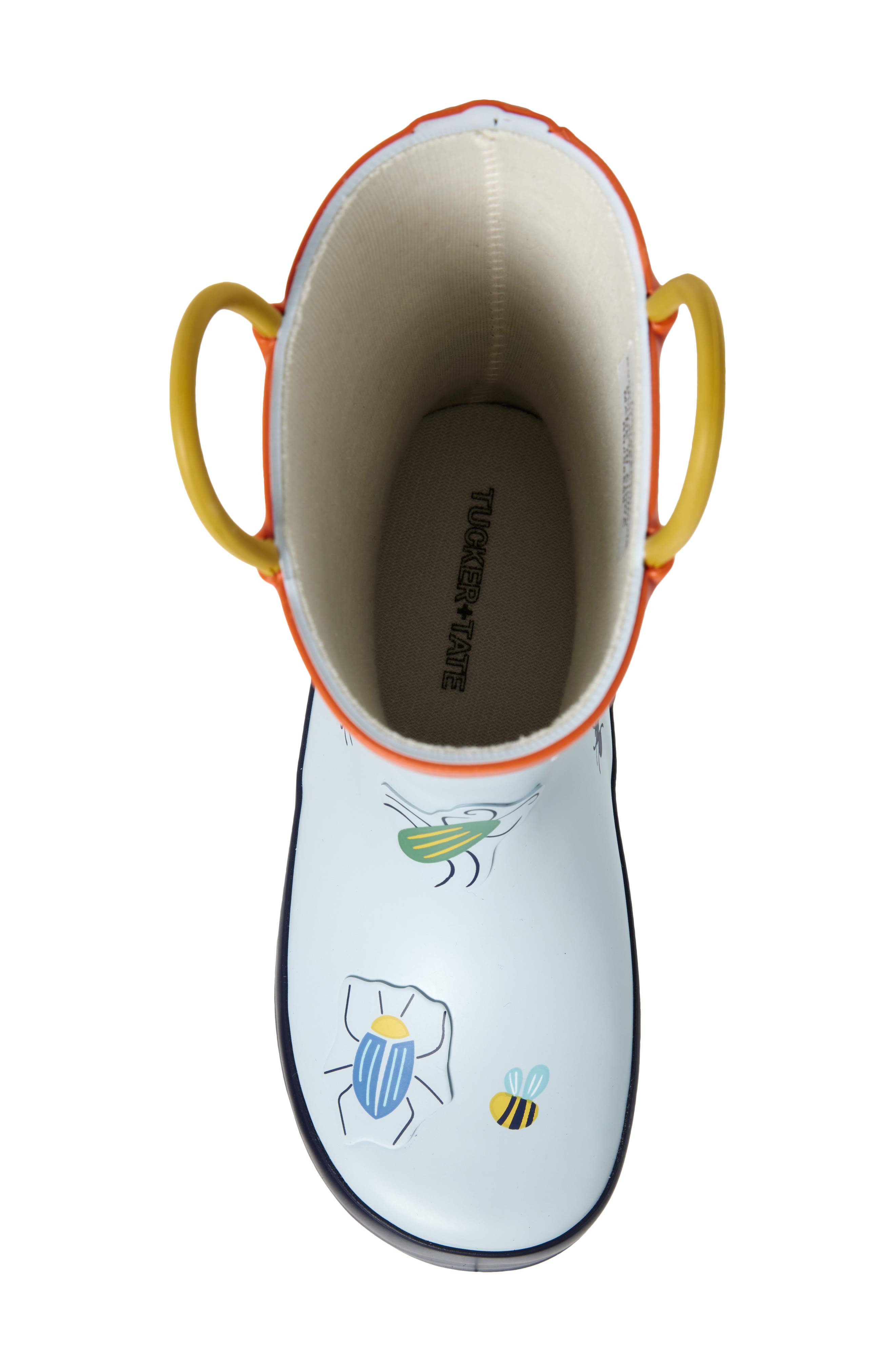 Tucker + Tate Kids' Rainey Rain Boot, Alternate, color, Blue Multi