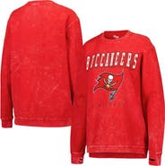 G-III 4HER BY CARL BANKS Women's G-III 4Her by Carl Banks Red Tampa Bay Buccaneers Comfy Cord Pullover Sweatshirt