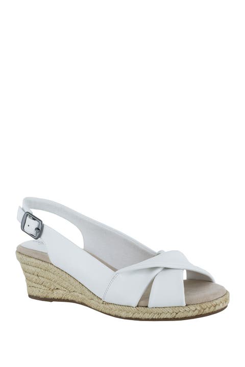 Maureen Slingback Wedge Sandal - Multiple Widths Available