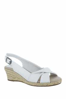 EASY STREET Maureen Slingback Wedge Sandal - Multiple Widths Available
