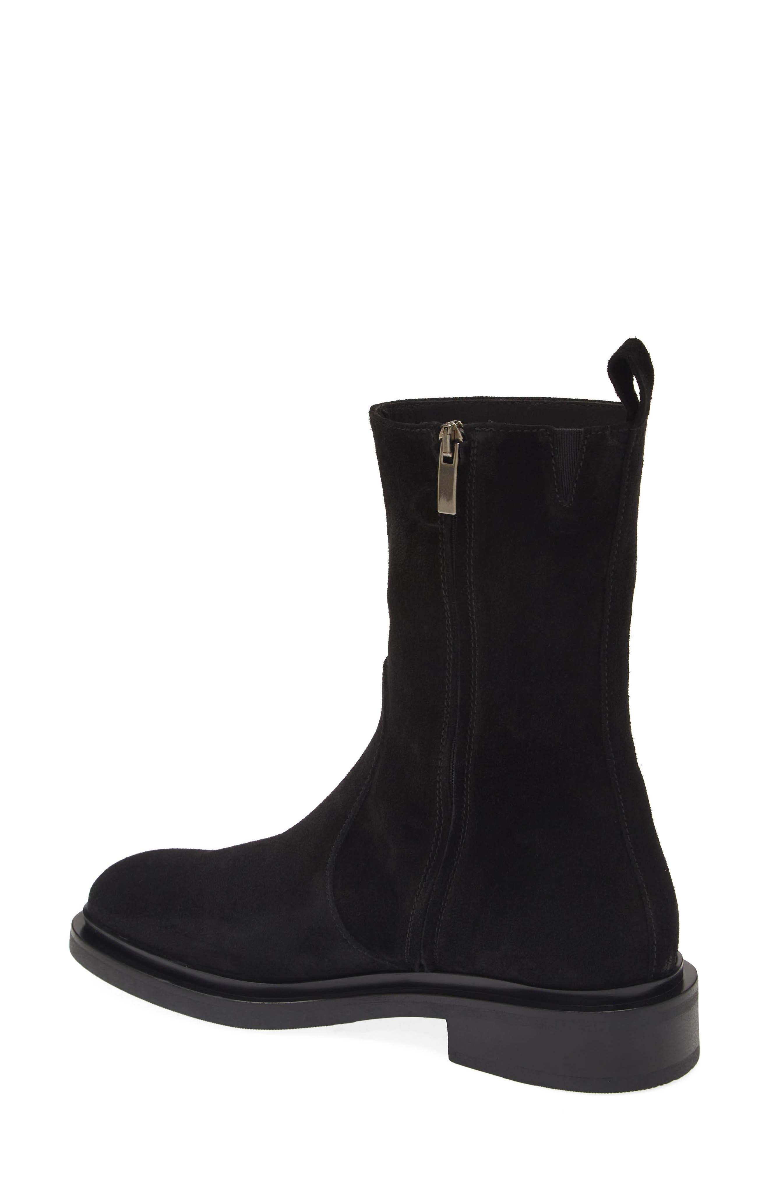 Cordani Blaize Bootie, Alternate, color, Black Suede