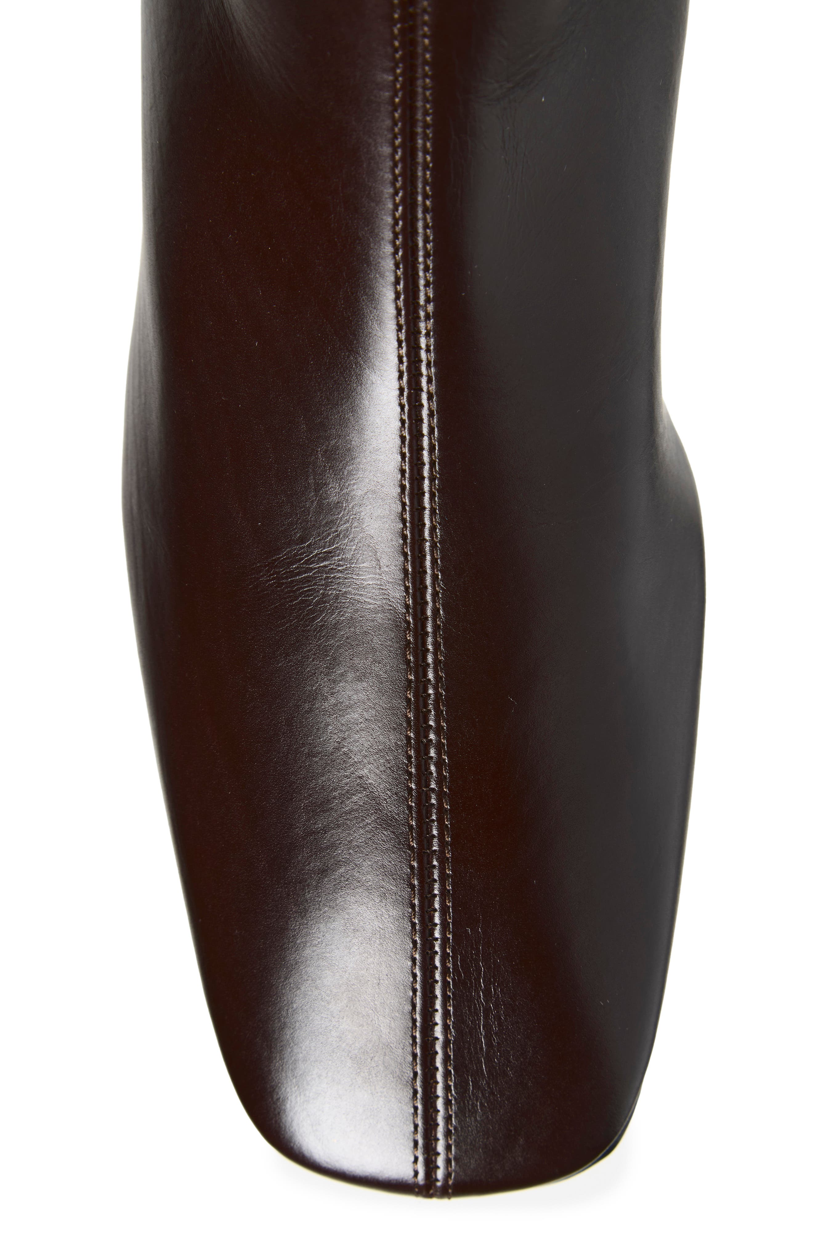 Cindy Square Toe Ankle Boot, Alternate, color, DEEP BROWN