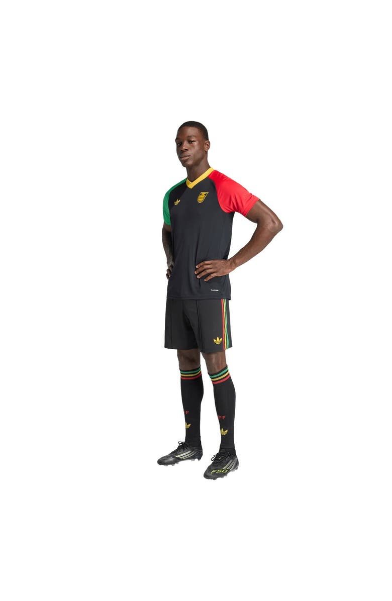 adidas Men's adidas Black Jamaica National Team 2026 Pre-Match Training Jersey, Alternate, color, Black