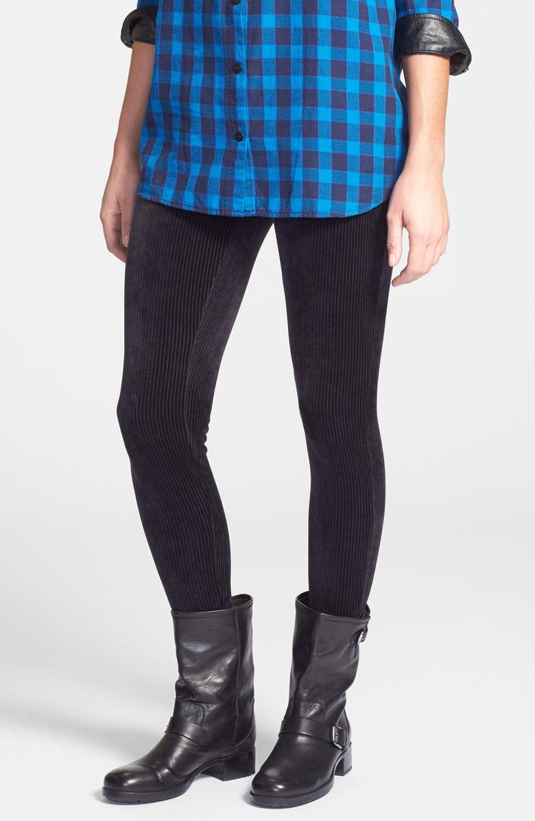 Hue Corduroy Leggings, Main, color,