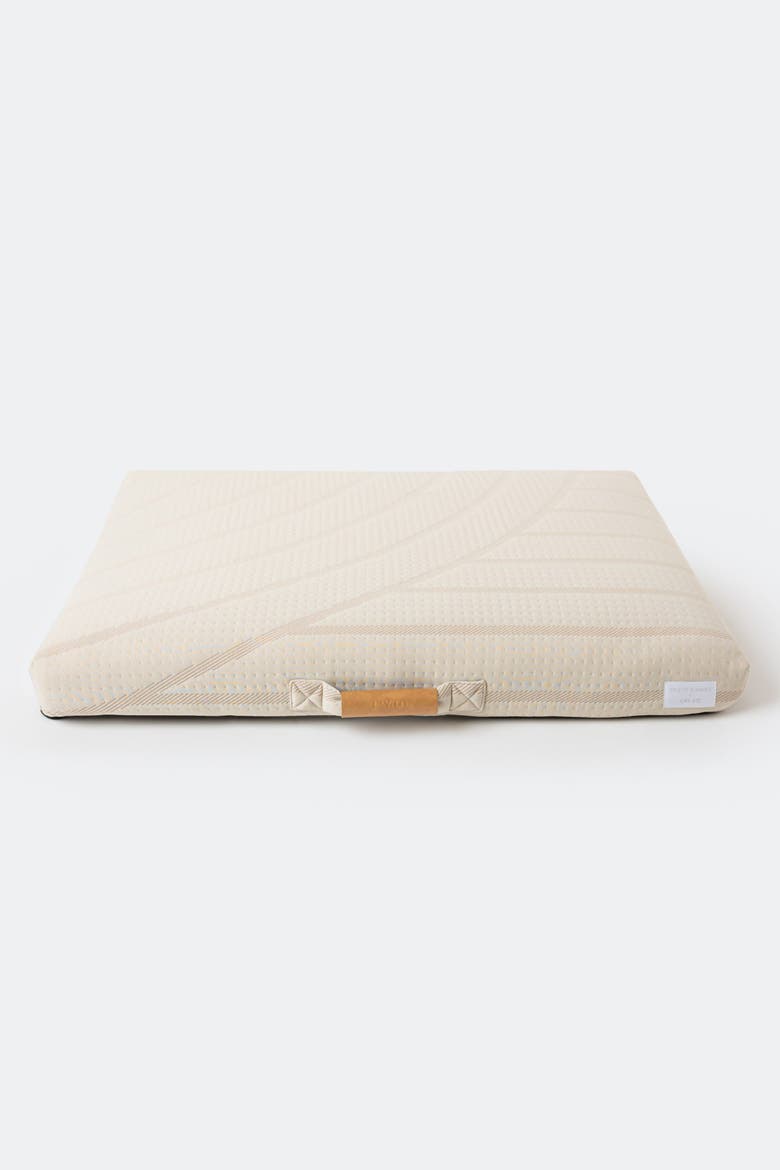 Brigette Romanek by LAY LO  Luxury Dog Bed, Main, color, Neutral Cream