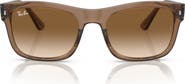 Ray-Ban 56mm Gradient Square Sunglasses