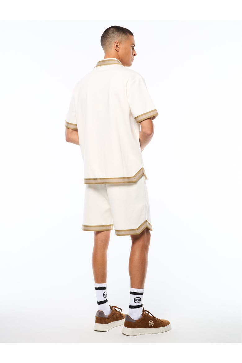 Tito Short Sleeve Polo, Alternate, color, GARDENIA