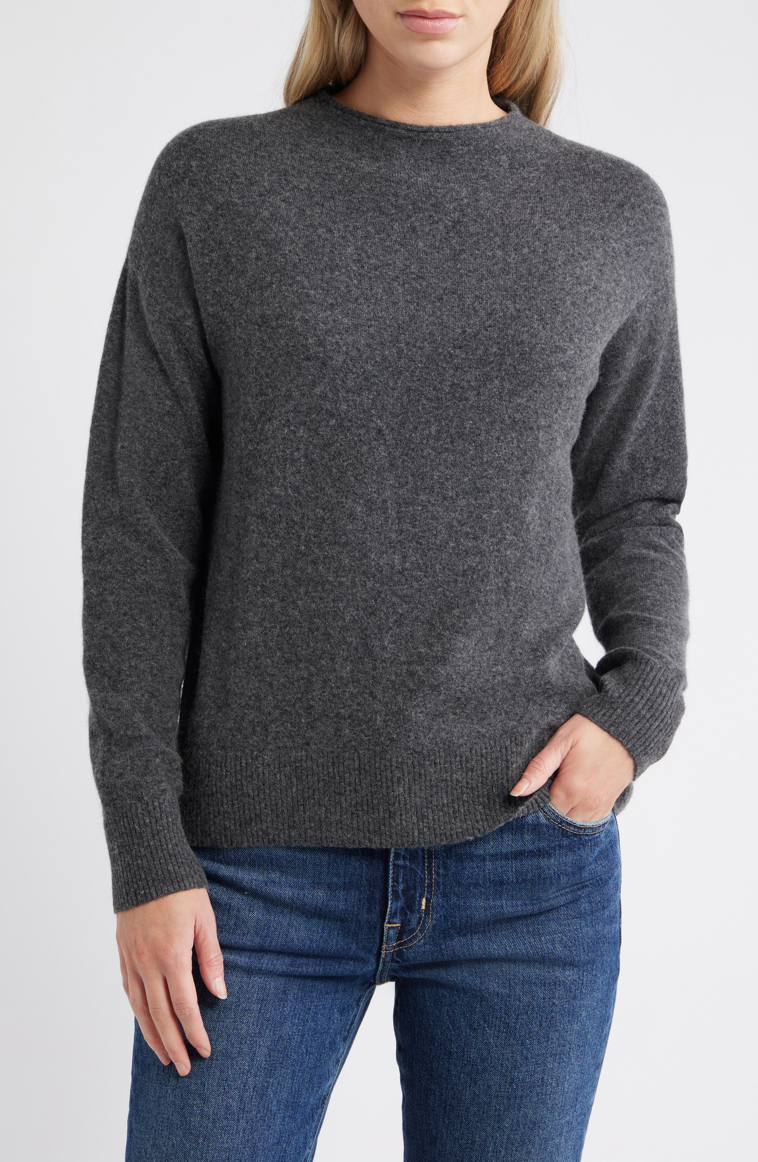 Caslon® Funnel Neck Sweater