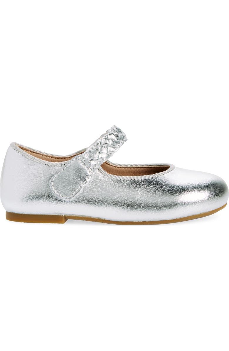 OLD SOLES Kids' Lady Plat Mary Jane, Alternate, color, Silver / Gum Sole