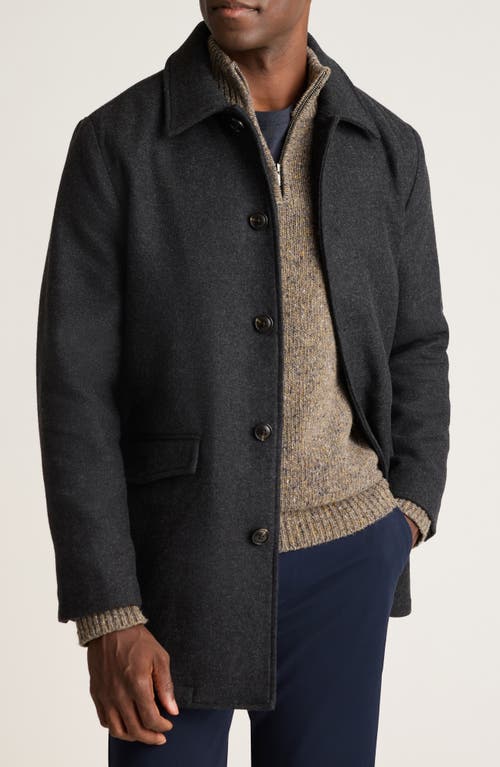Bonobos Wool Blend Car Coat In Gray