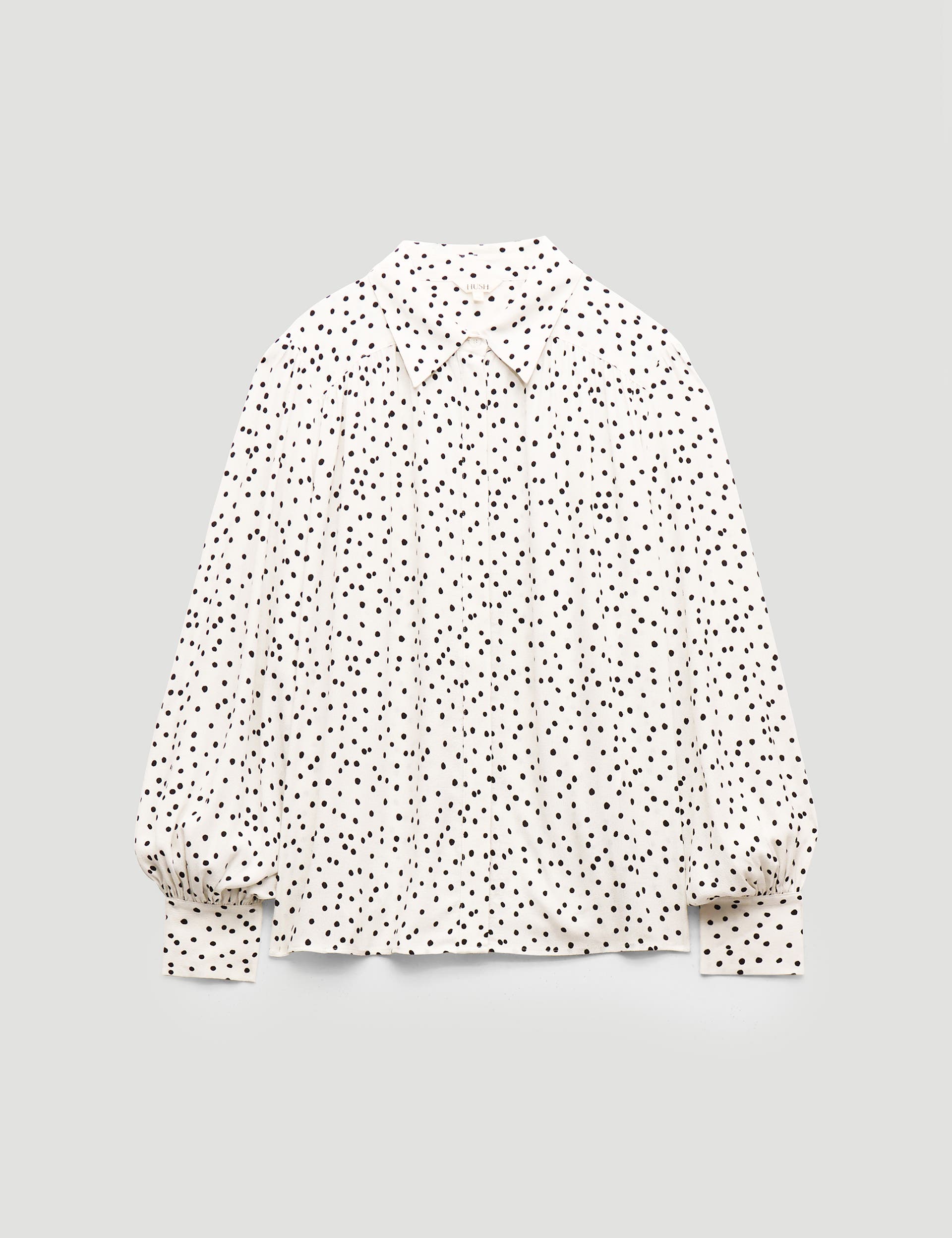 Sigrid Polka Dot Long Sleeve Shirt - image 2