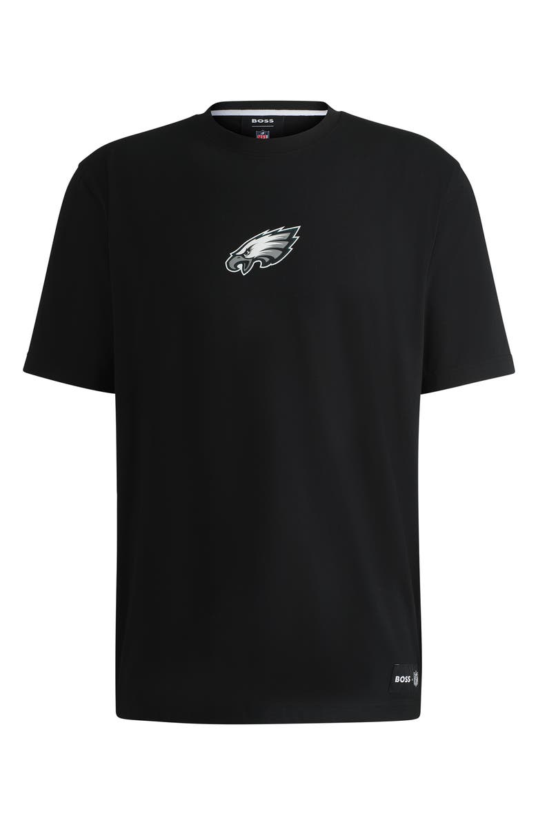 BOSS x NFL Stretch Cotton Graphic T-Shirt, Alternate, color, Chrcl