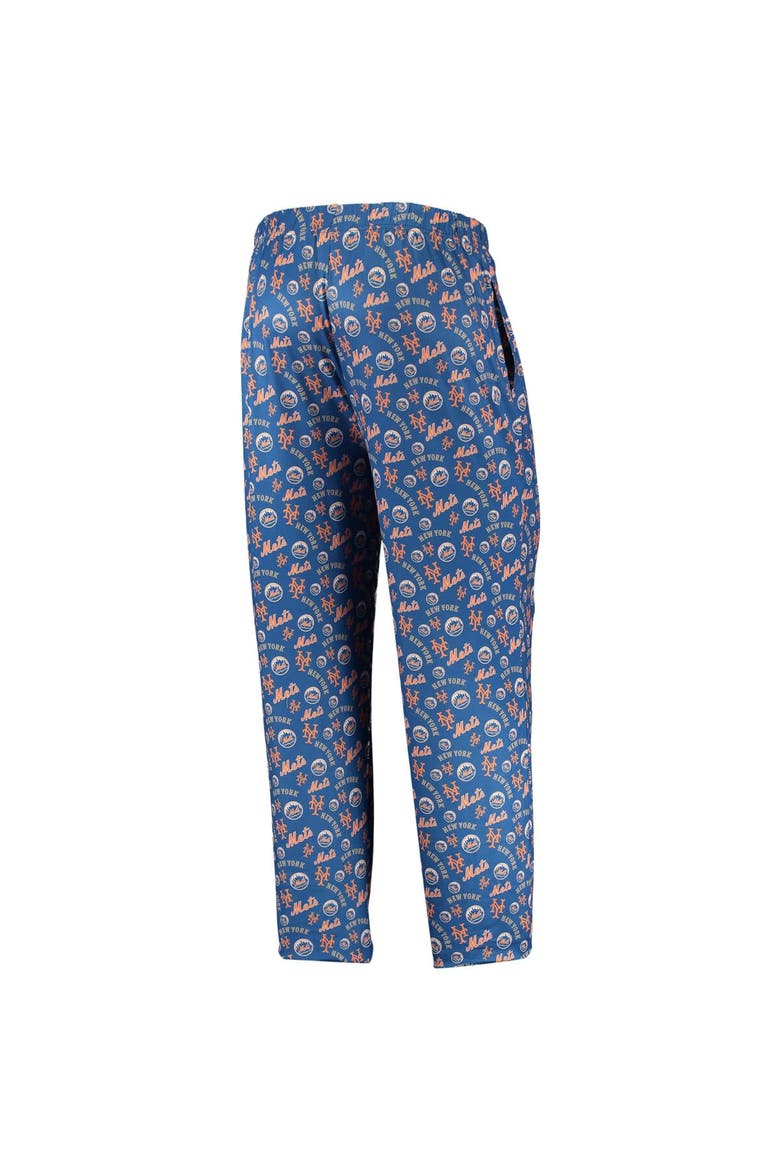 Men's FOCO Royal New York Mets Cooperstown Collection Repeat Pajama Pants, Alternate, color, Royal