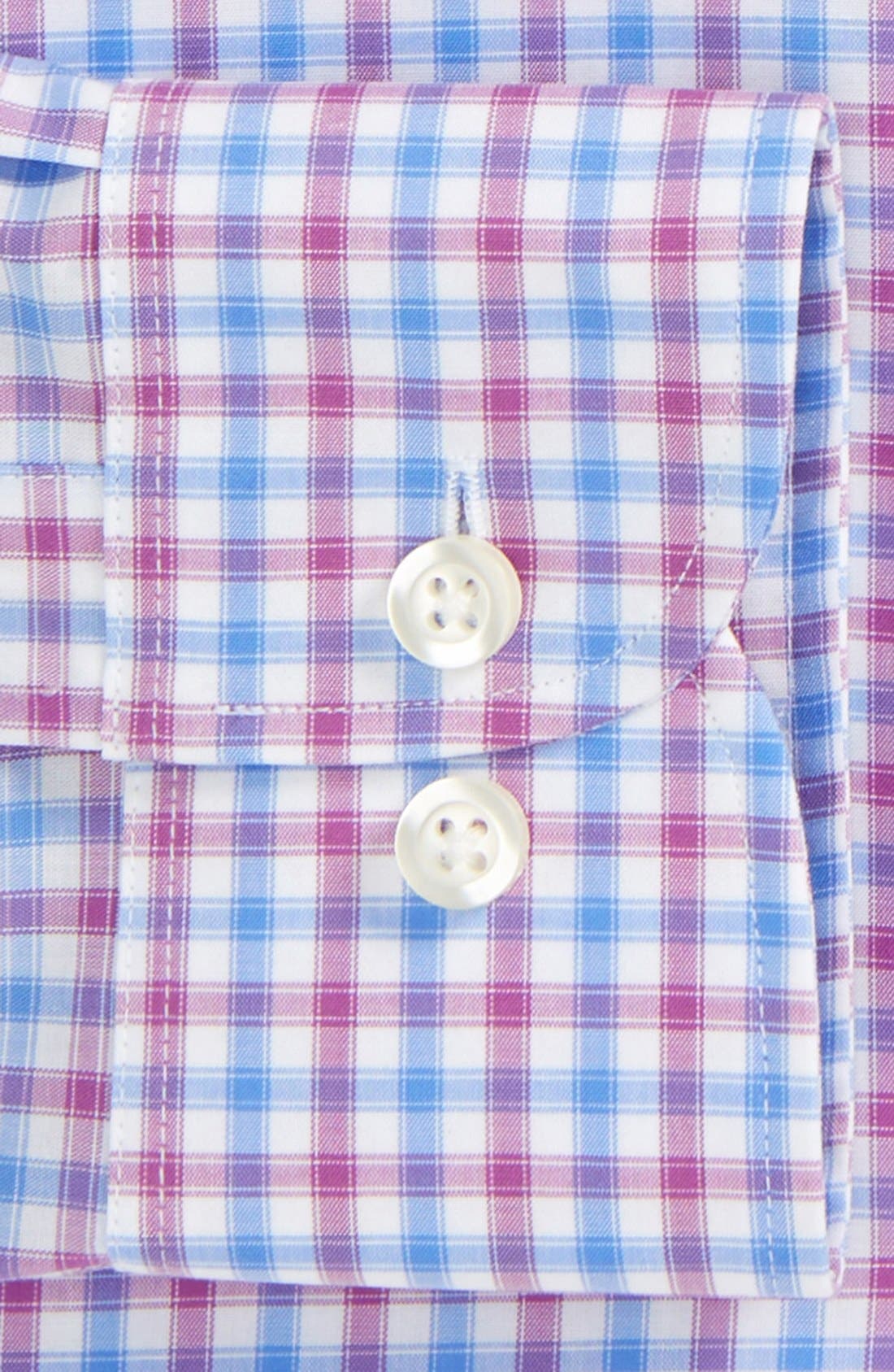 Michael Kors Regular Fit Non-Iron Check Dress Shirt (Men) | Nordstrom