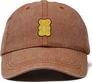 Dalix Yellow Gummy Embroidered Dad Cap