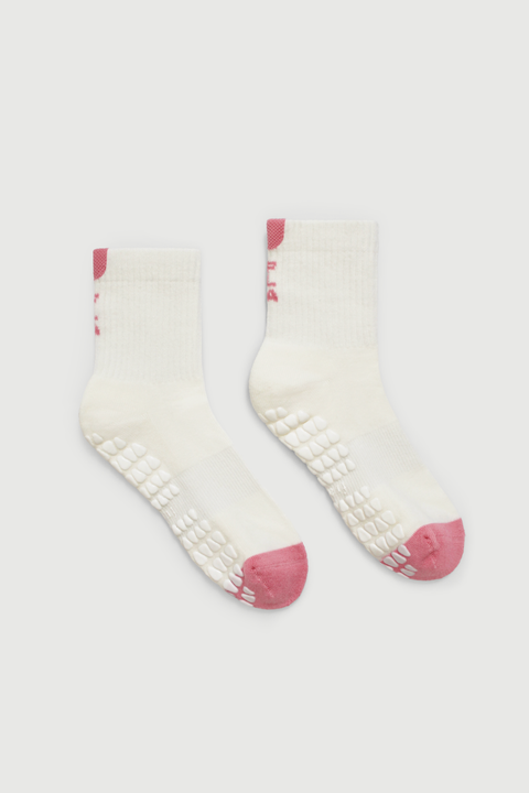 Paloma Dipped Crew Grip Socks