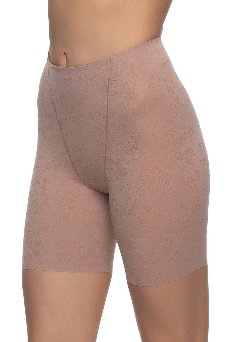 Jessamine Shaper Shorts, Alternate, color, ROSE TAN