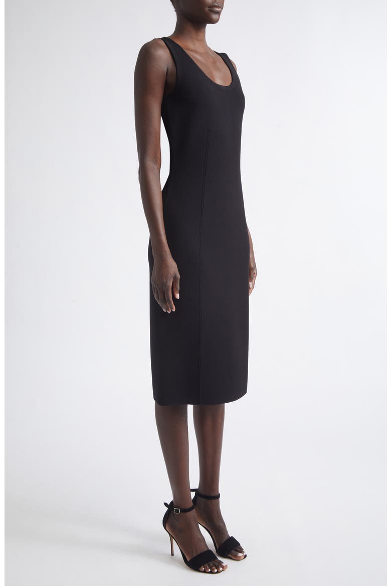 Lynn Santa Roma Sweater Dress, Alternate, color, BLACK