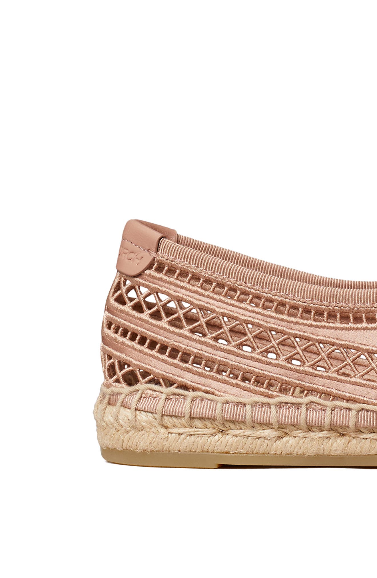Open Weave Mary Jane Espadrille Flat, Alternate, color, VINTAGE MAUVE