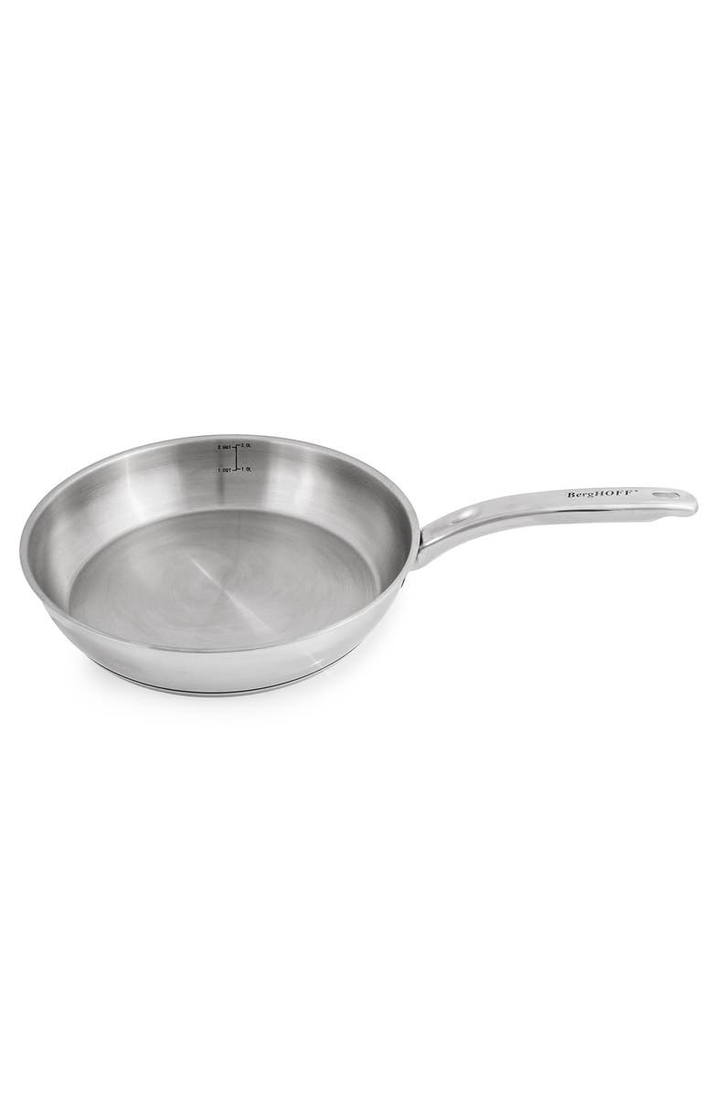 BergHOFF Stainless Steel 2.5-Qt. Skillet, Alternate, color,