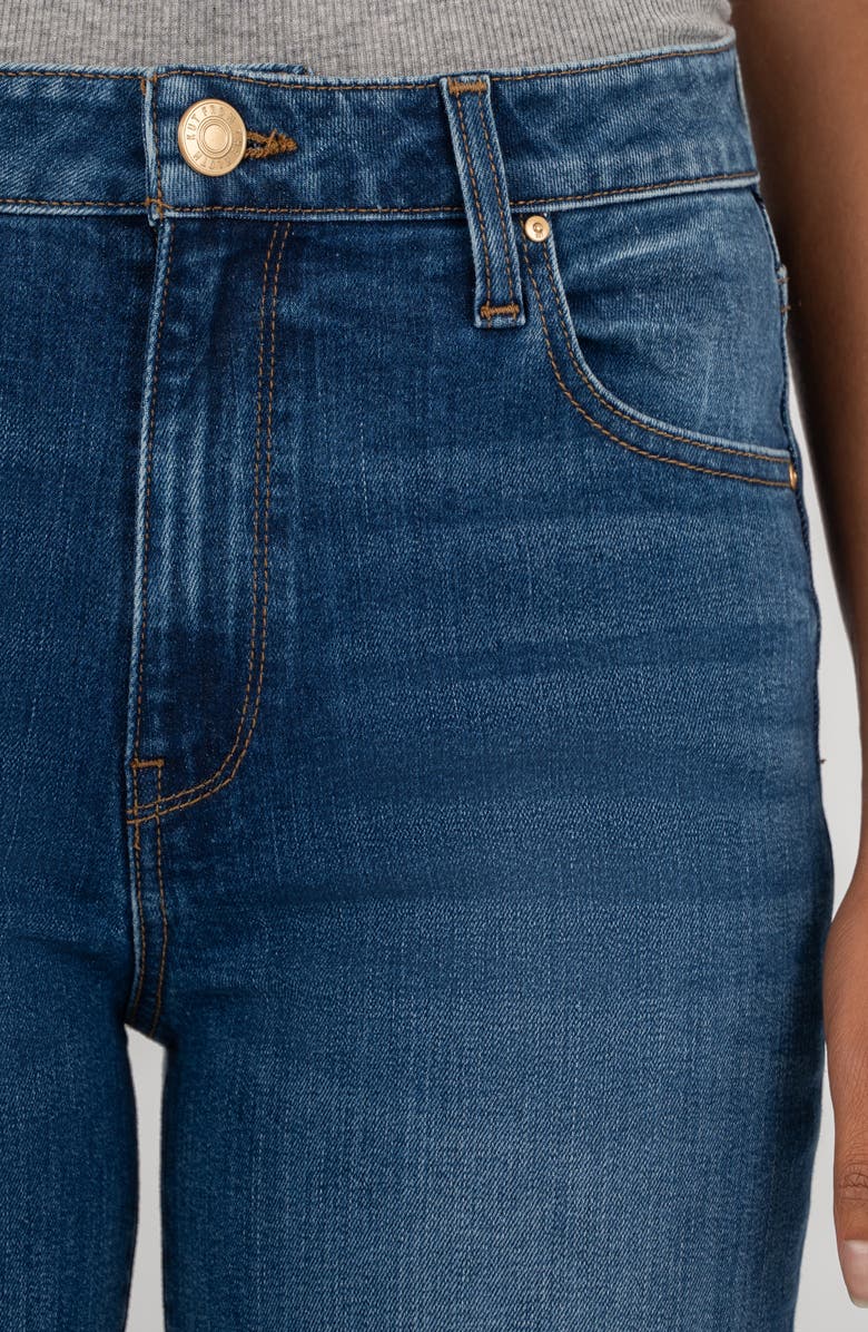 KUT from the Kloth Sienna High Waist Relaxed Straight Leg Jeans, Alternate, color, Admire