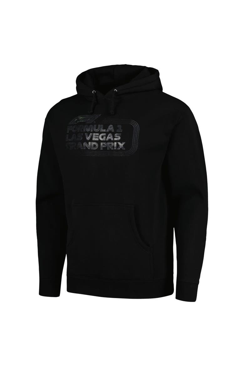 Unisex Black Formula 1 Las Vegas Grand Prix Mono Core Pullover Hoodie, Alternate, color, Black
