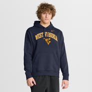Nike Men's Nike Navy West Virginia Mountaineers Club Fleece Arch Pullover Hoodie