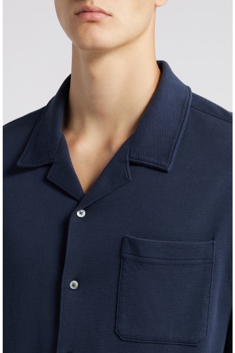 Long Sleeve Duo Fold Relaxed Shirt, Alternate, color, NAVY