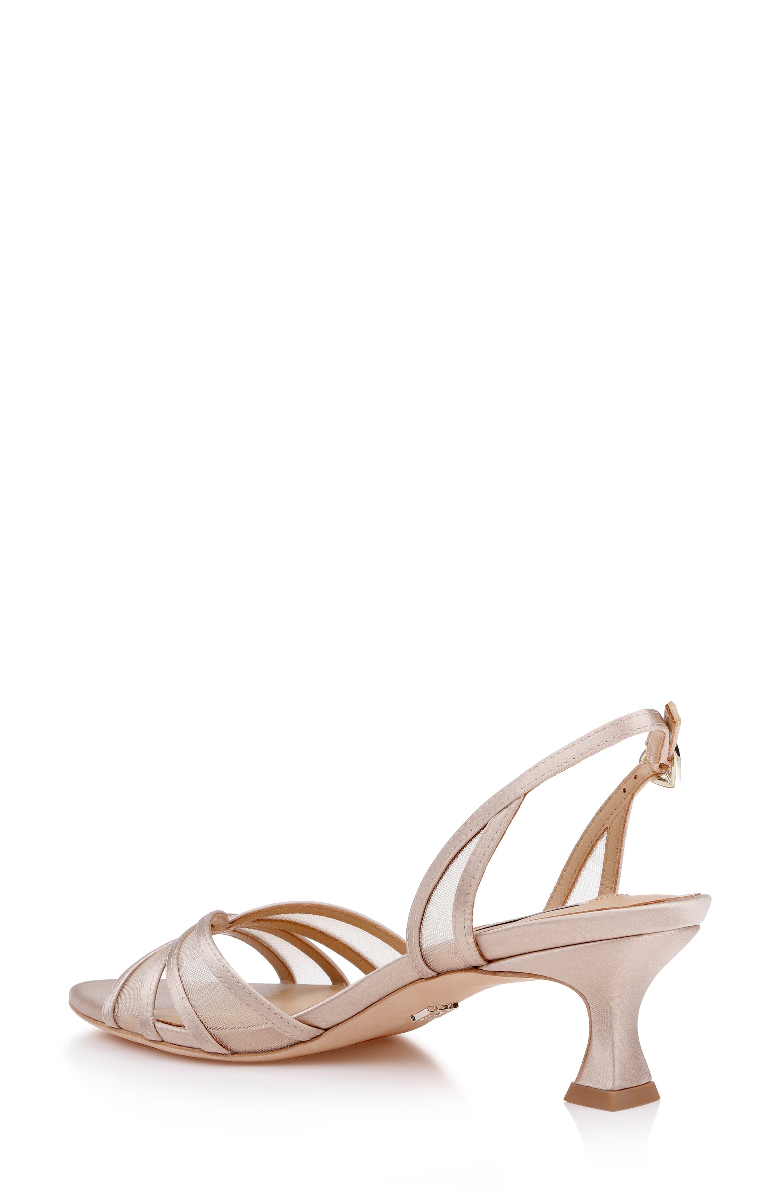 Yoana Sandal, Alternate, color, NUDE SATIN