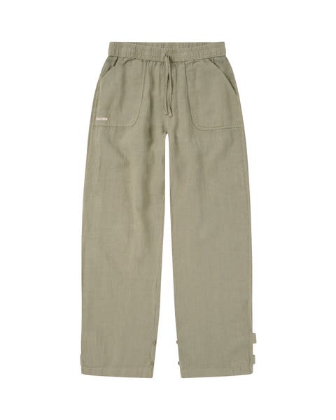Safari Linen Pants Womens