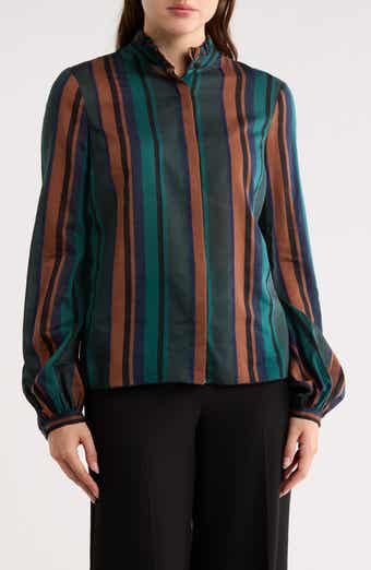 Longchamp Stripe Print Top