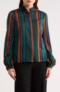 Longchamp Stripe Print Top