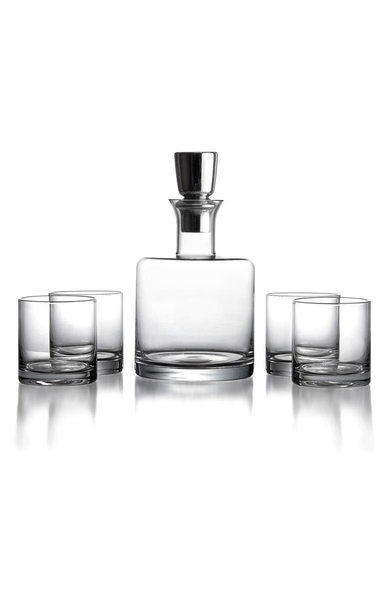 American Atelier 'Linus' Decanter & Whiskey Glasses, Main, color,