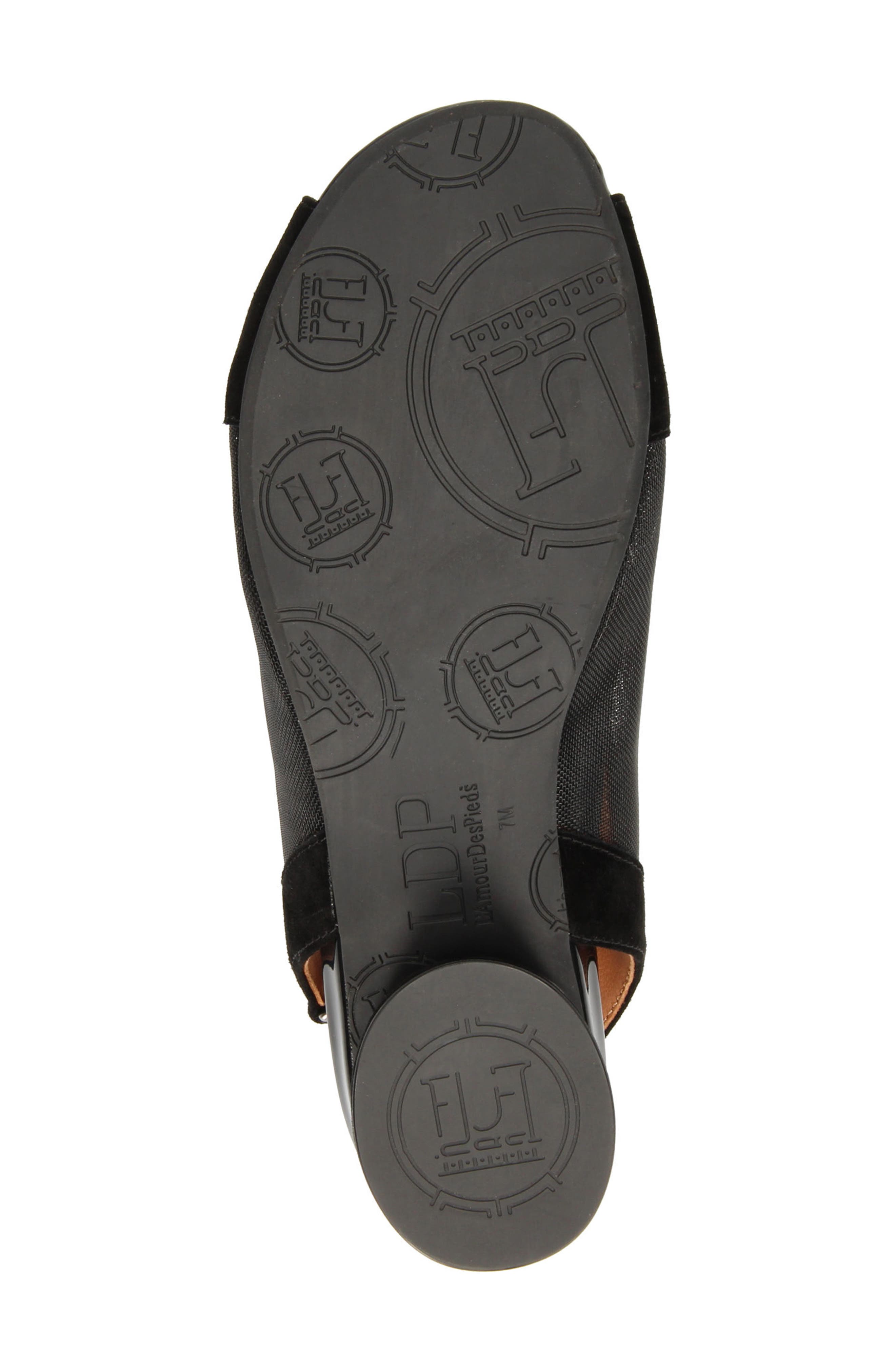 L'Amour des Pieds Estefana Slingback Sandal, Alternate, color, Black