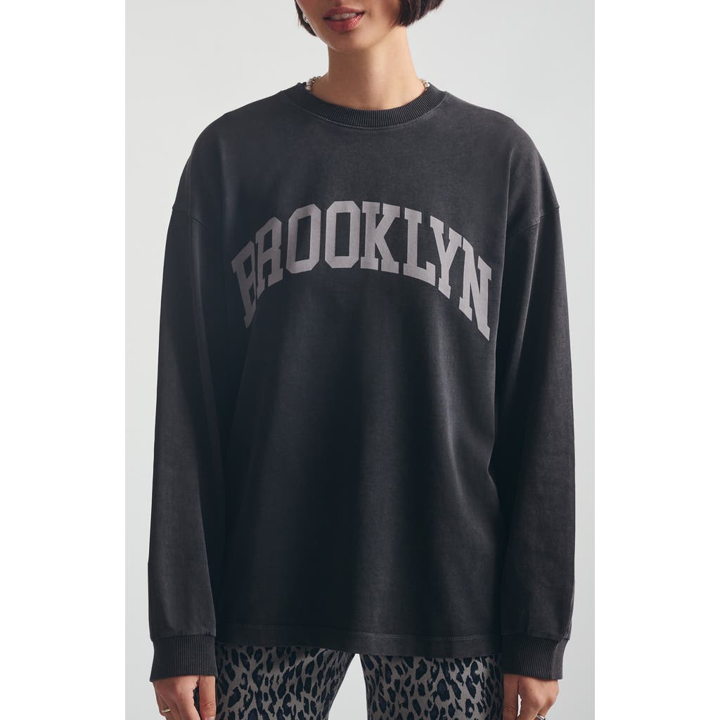 Brooklyn Industries Brooklyn Crewneck Sweatshirt In Black
