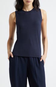Vince Jersey Shell