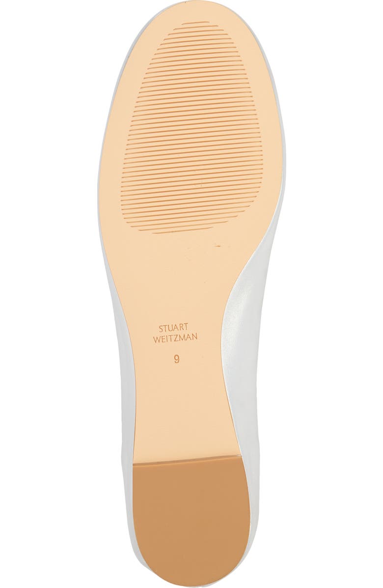 Stuart Weitzman Nadine Flat, Alternate, color, Silver