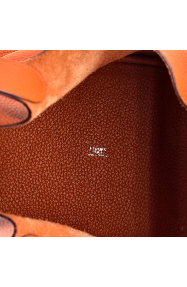 Pre-Owned Hermes Picotin Lock Bag Clemence MM, Alternate, color, Potiron