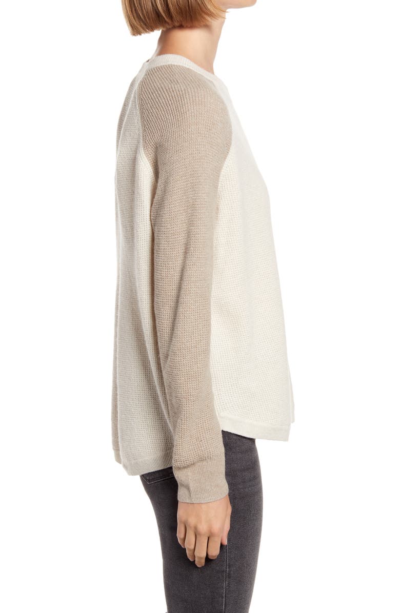 Madewell Jane Waffle Stitch Sweater, Alternate, color, 