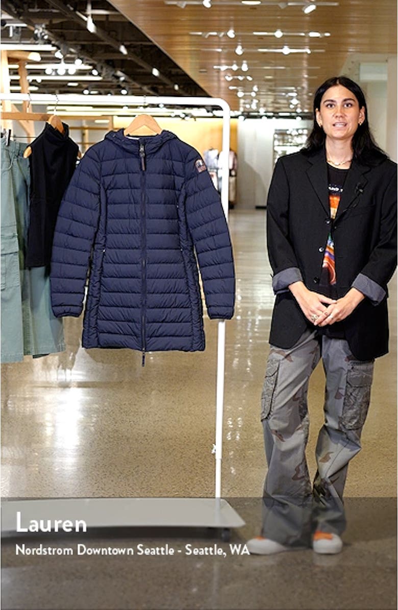 Irene 600-Fill-Power Down Puffer Long Jacket, sales video thumbnail